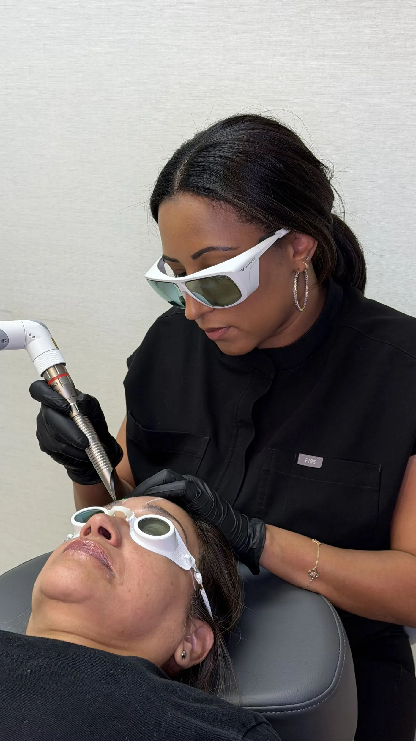 Precision aesthetic treatment